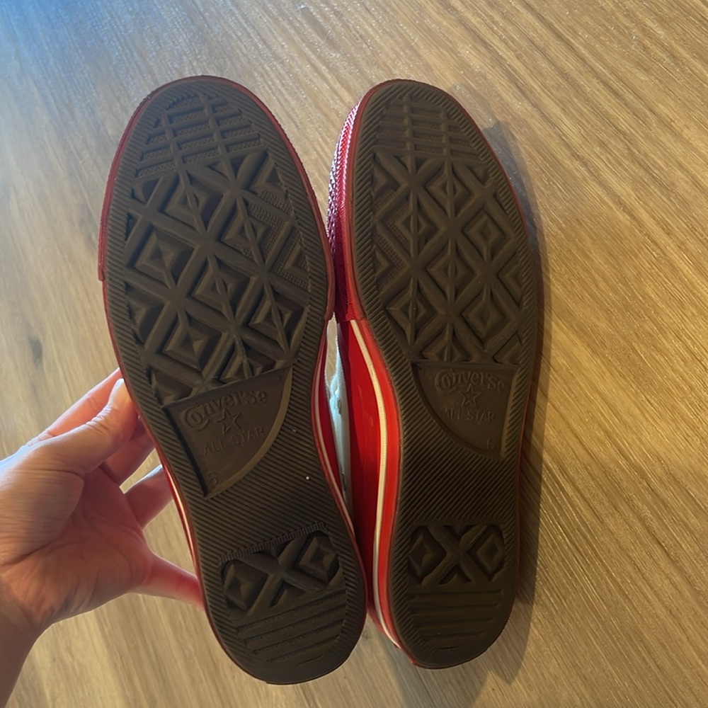 Comme des Garçons PLAY Converse Red Sole High Top - Picture 11 of 13